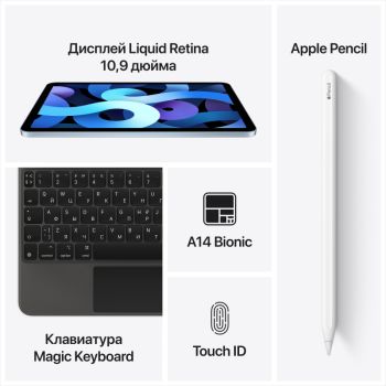 Apple iPad Air (2020), 256 ГБ, Wi-Fi, зеленый